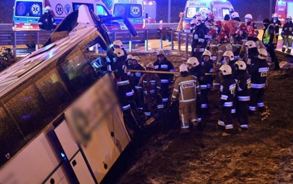 ДТП с украинцами в Польше: четверо пострадавших уже дома
